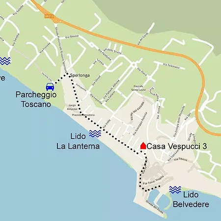 Vespucci 3 Apartament *